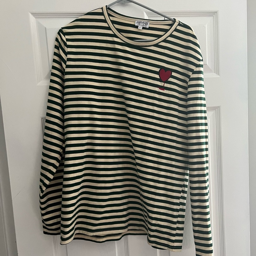 Long Sleeve Striped T